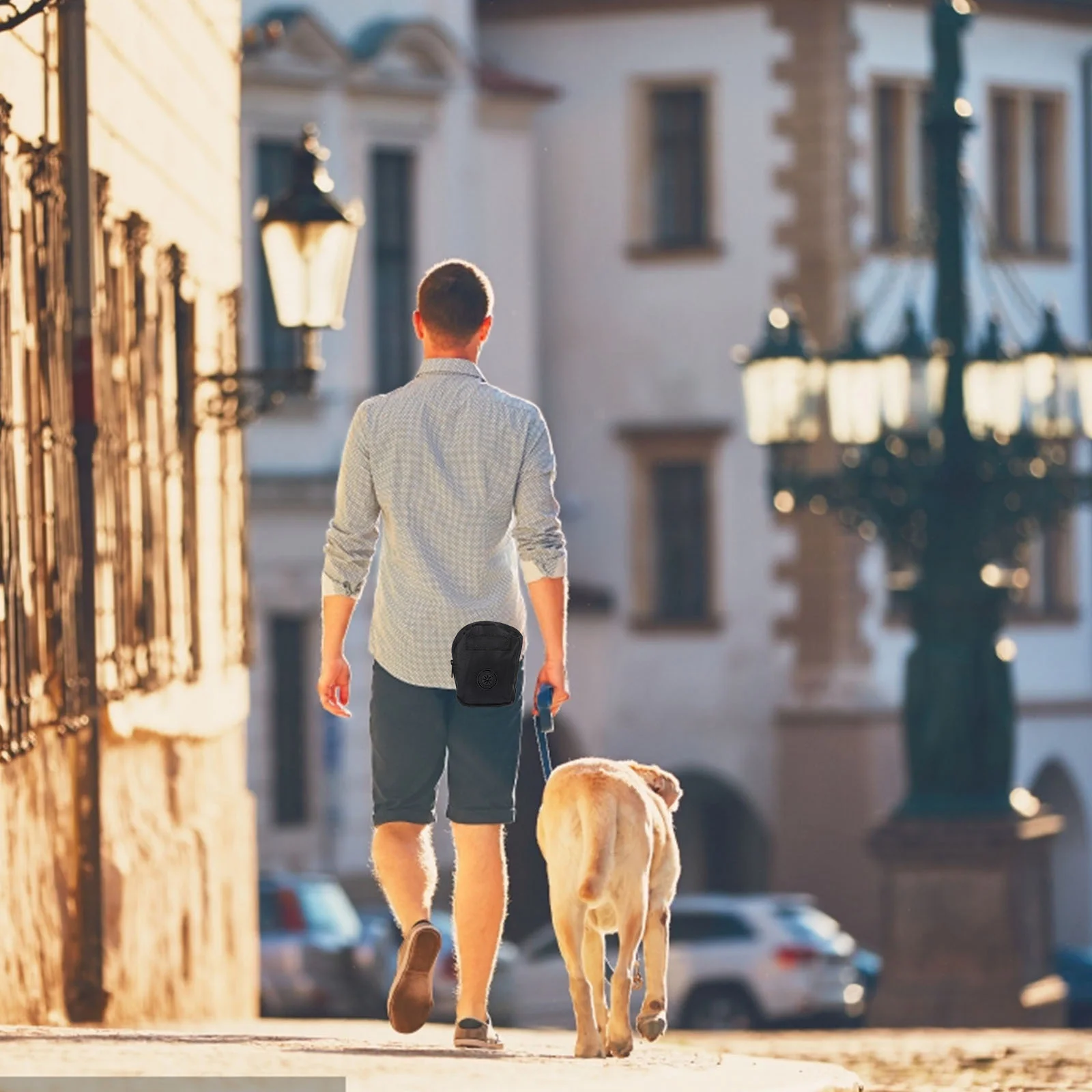 

Dog Food Pouch Reusable Portable Treat Bag Keep Clothes Fresh in Summer Dog Treat Pouch Puppy Walking Bag Snack Food Container