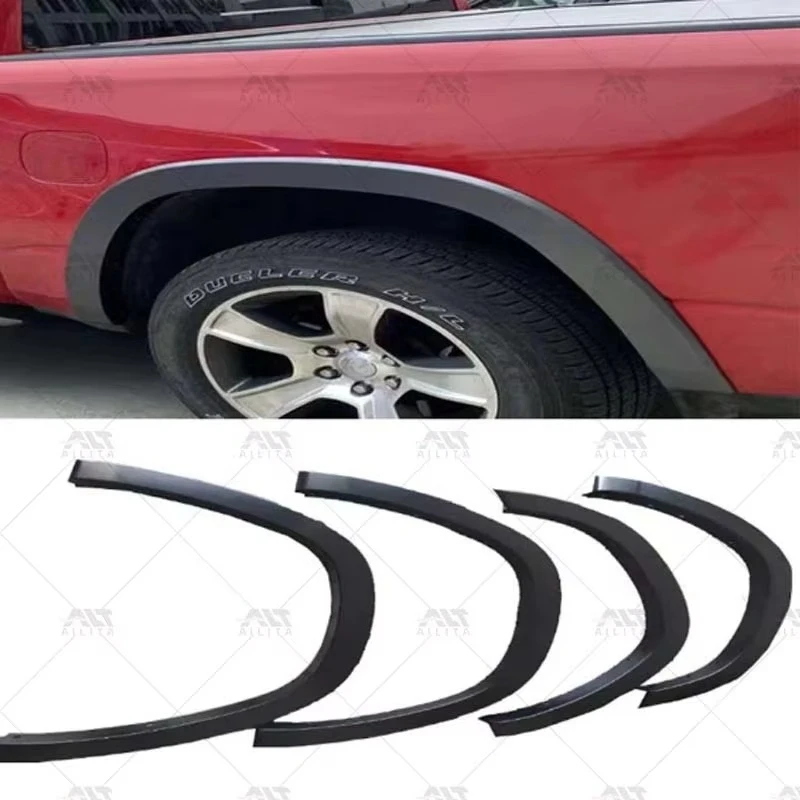 

Premium Durable Fender Flares Wide Body Wheel Arch Extension Off-Road Protective Trim for RAM 1500 Accessories 2019-2021