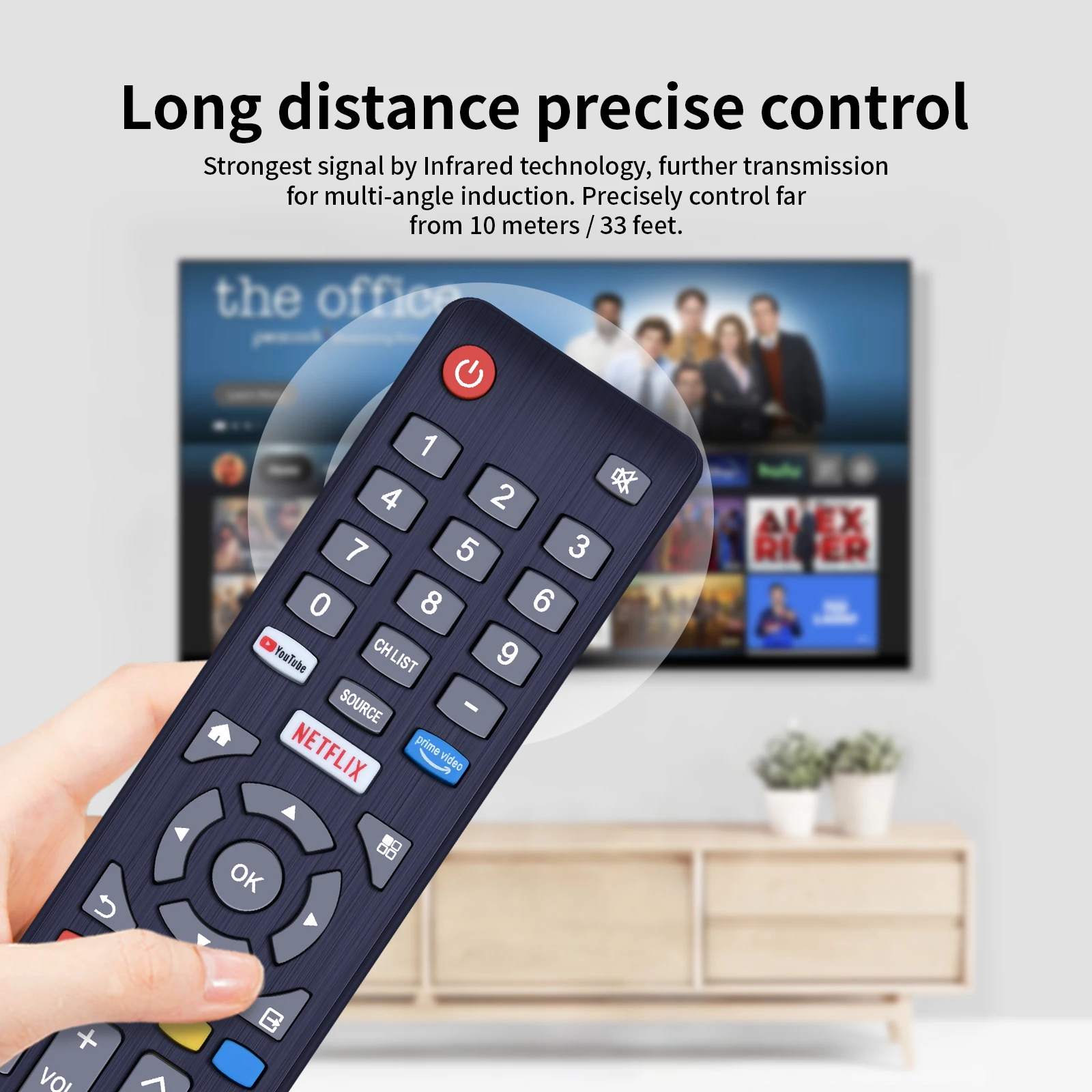 جهاز تحكم عن بعد جديد للتلفزيون الذكي SILO SL3220V1 SL4320V12 SL5520VF SL5020V12 SL7520VF