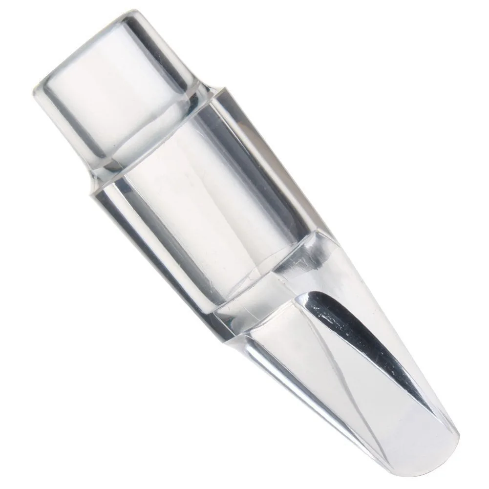 For Midrange/treble saxophone transparent flute head, E flat crystal flute head, mouth blowing