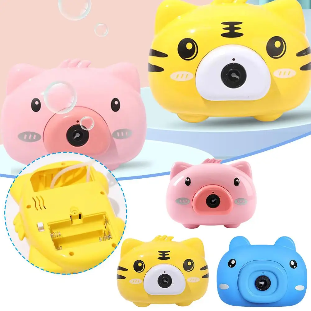 

Детская уличная игрушка для девочек, мальчиков, детская ручка, устройство для мыльных пузырей, игрушка, детская Автоматическая пузырьковая пленка L0c8