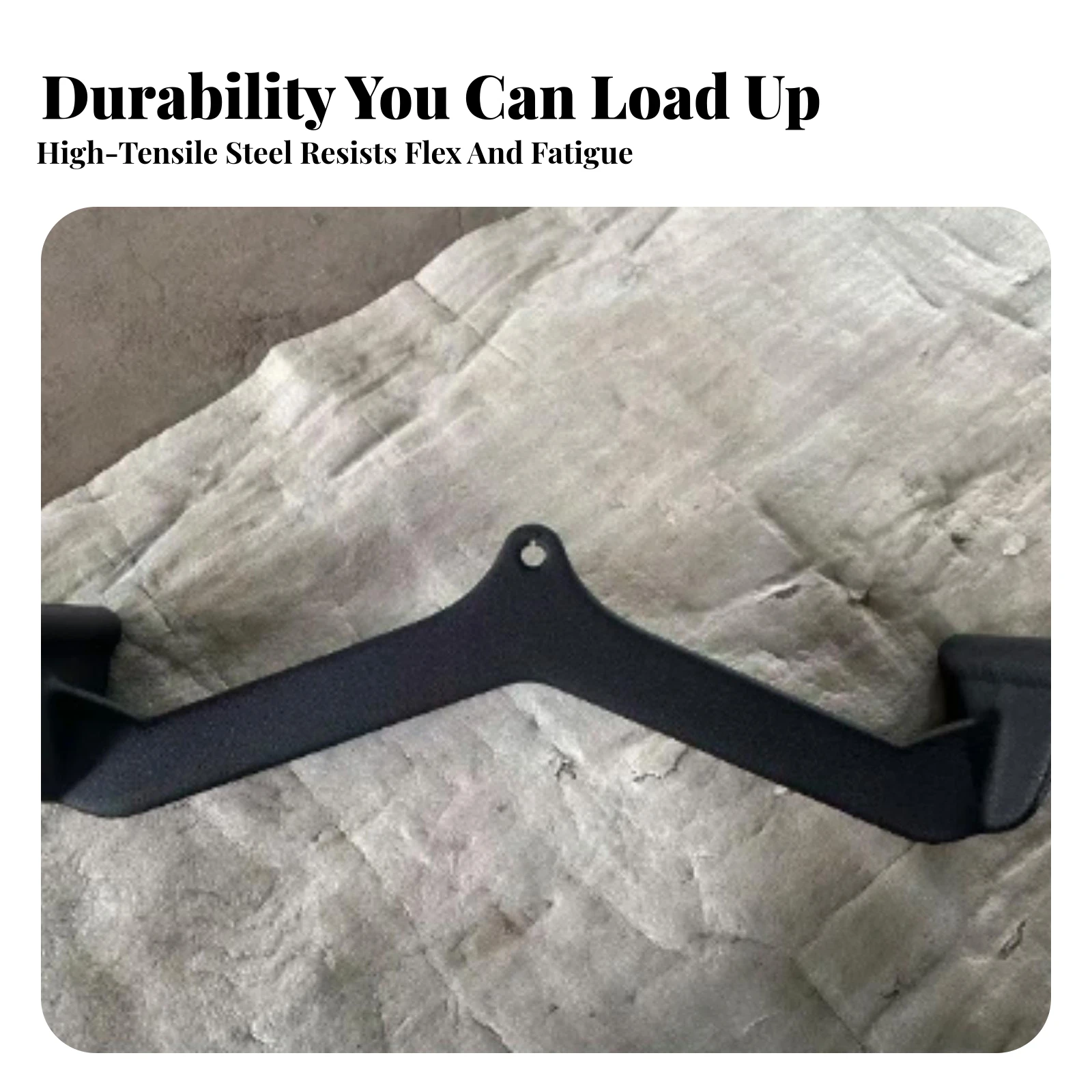 5 Pieces Lat Pulldown Handle Ergonomic Cable Machine Handle Lat Pulldown Bar Steel Pulley Attachment Comfortable