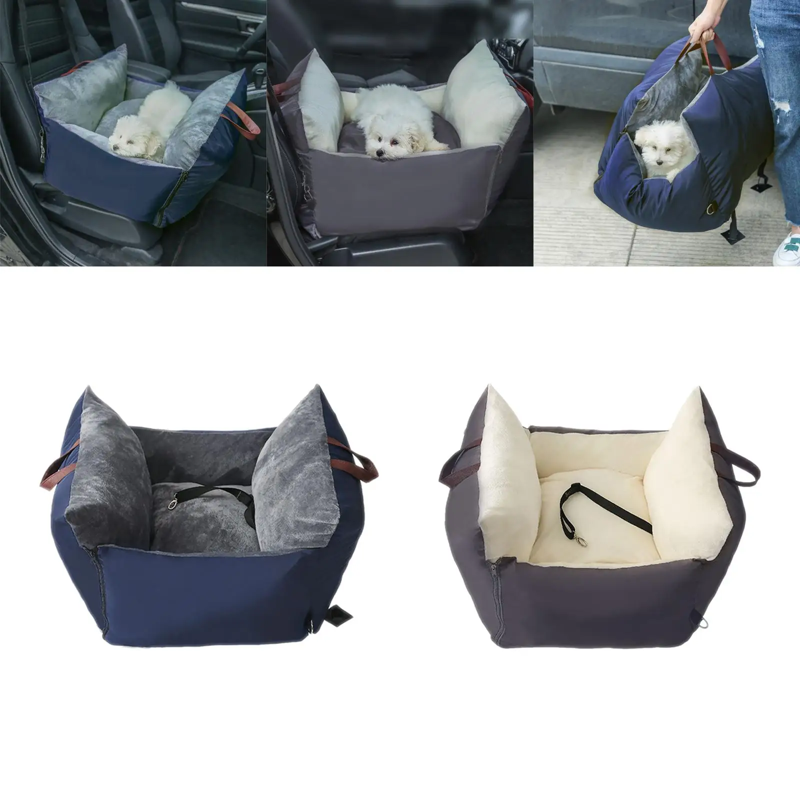 Dog Cats Cars Seat Seat Car Armrest Box Pet Carrier Bed Outdoor