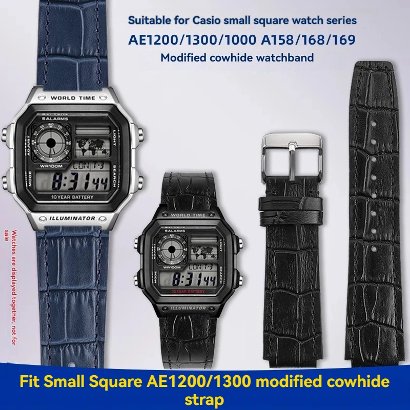 pulseira-de-couro-retro-de-18mm-para-relogio-casio-g-shock-a158-a158w-a168-f91w-ae1200-ae1300-a159-a169-com-padrao-vintage