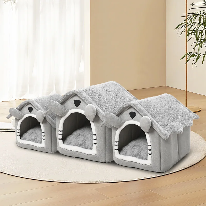 

HYS cat litter four seasons universal villa closed pet litter small house removable pet supplies