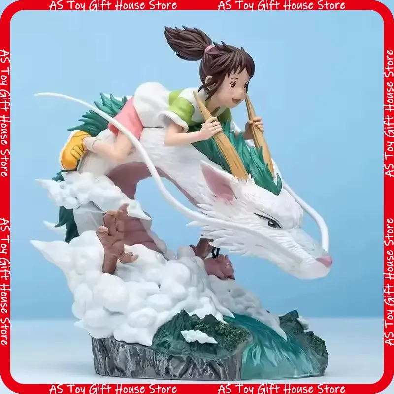 Neue heiße Anime-Figur Totoro Ogino Chihiro Nigihayami Kohakunushi PVC-Actionfigur Sammlerstück Spielzeug personalisiertes Geschenk für Anime-Fans