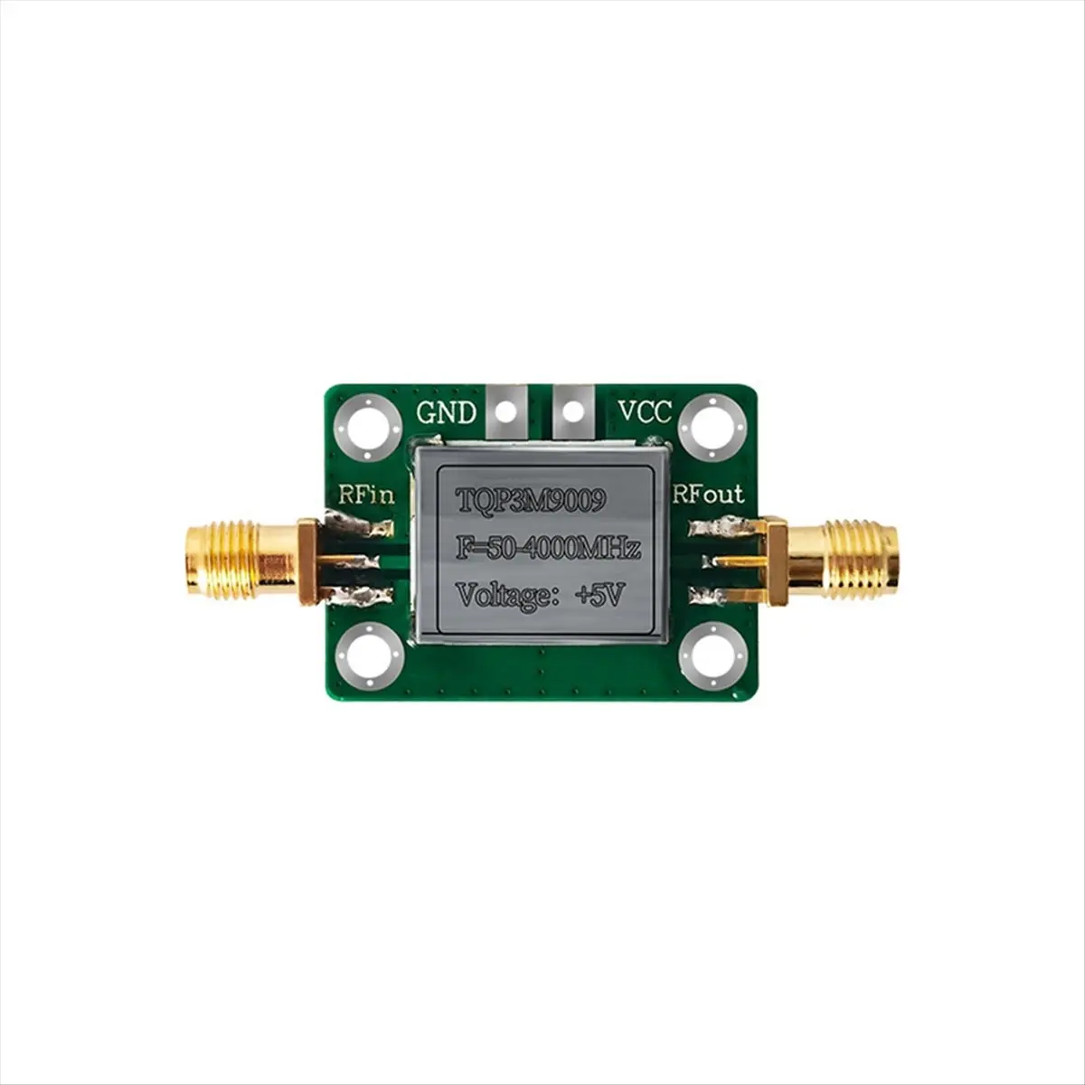 Delighted- DC5V TQP3M9009 50-4000MHz LNA RF منخفضة الضوضاء وحدة مكبر للصوت استقبال الإشارات النطاق العريض راديو مكبر للصوت مجلس