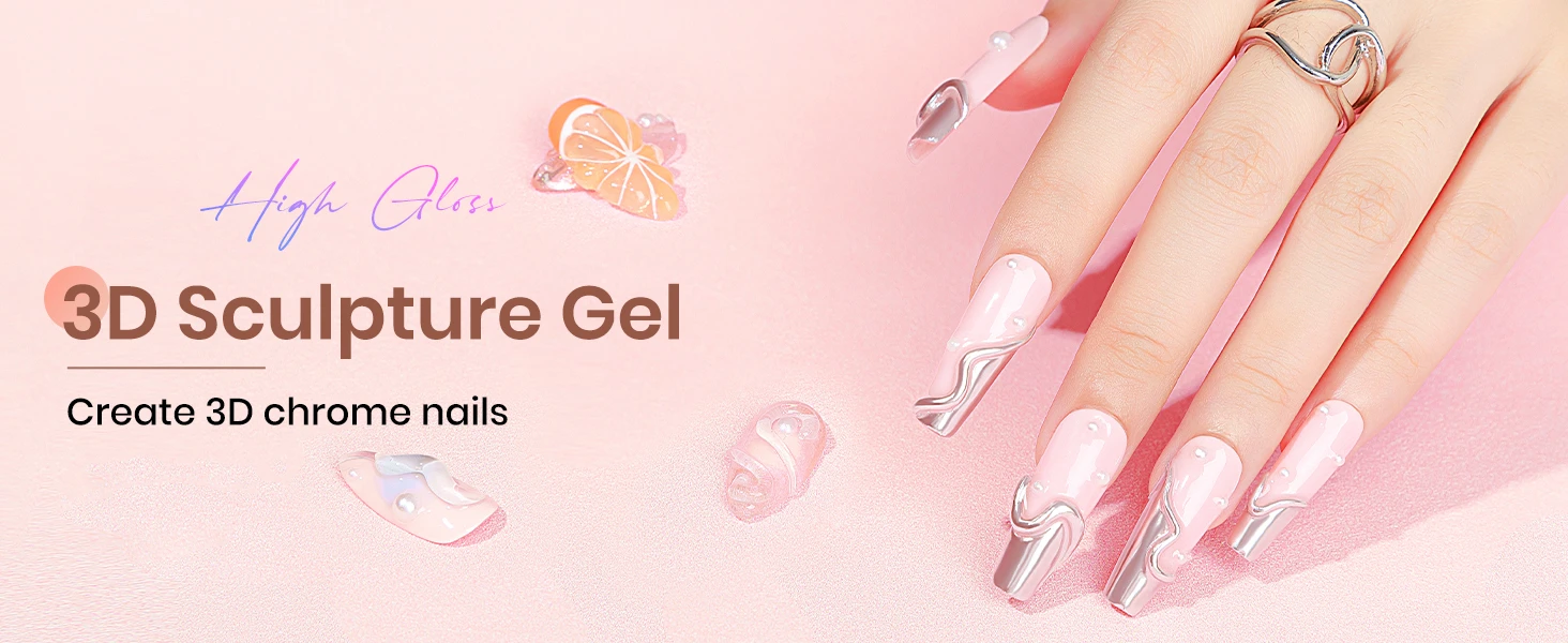 Makartt Strass-Kleber für Nägel 3D Nagelgel-Modellierung - Superstarker Klebstoff für Charms, Edelsteine, Kristalle, DIY-Maniküre & Salon – Detail 22
