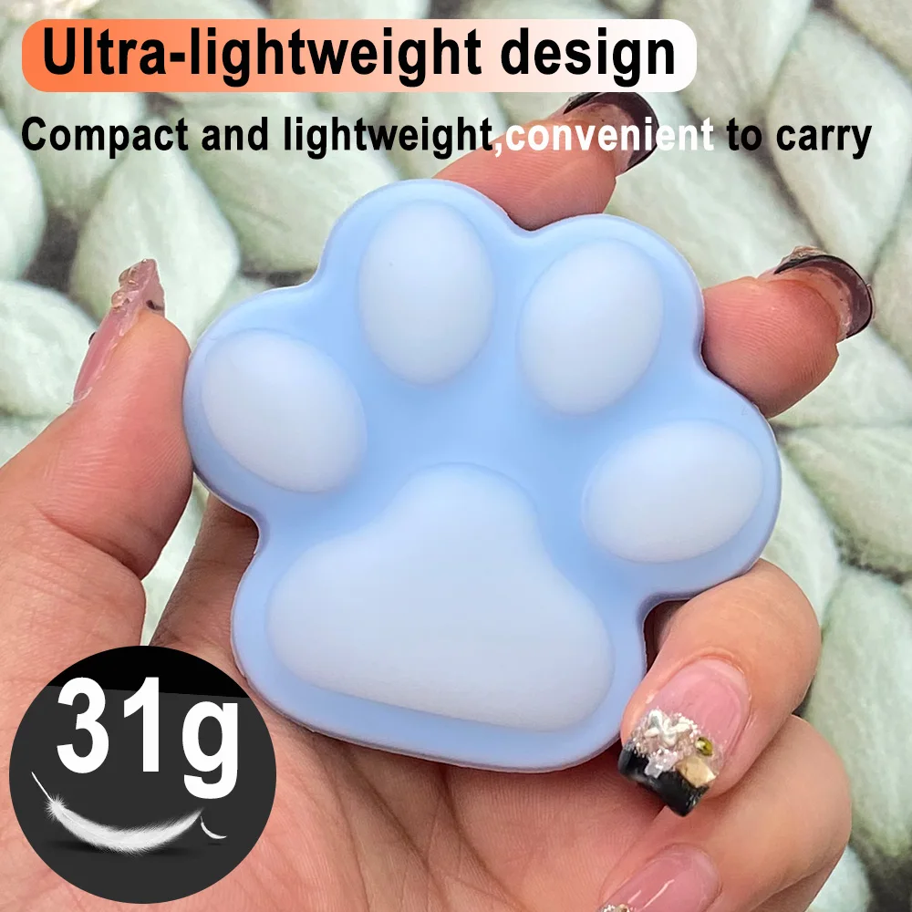 Simpatico supporto pieghevole per telefono tascabile con presa Tok Cat's Clawr Grip per IPhone 15 14 13 Pro Max Staffa di supporto per anello da dito