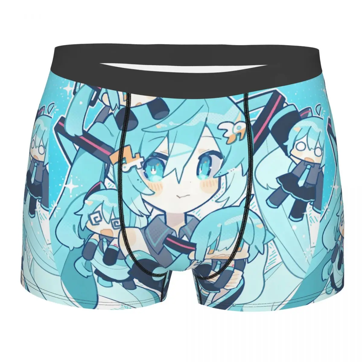 

Custom Cool H-Hatsuned M-Mikus New Boxers Shorts Panties Male Underpants Breathable Popular Briefs Underwear
