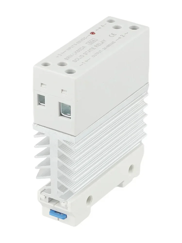 For Automation Equipment 60A DC Control AC Relay Good Electromagnetic Compatibility Heat Dissipation Integrated