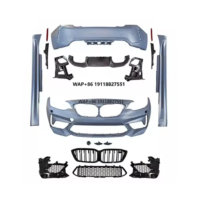 

Used Bodykit for 2 Series F22 2014-2021 Auto Parts with Front Rear Bumper Side Skirts Fenders Grille Model M2 Made Plastic