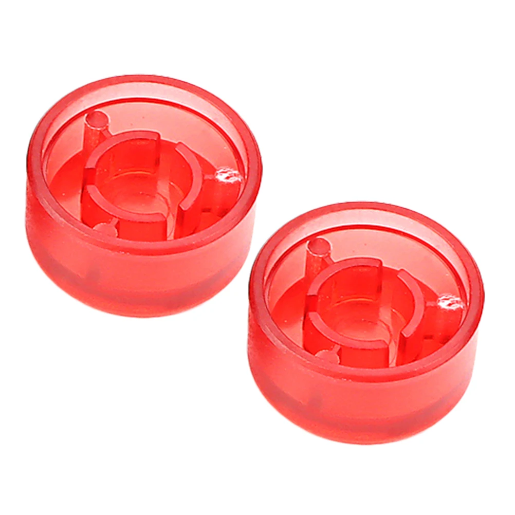 

2 Pcs Guitar Effect Pedal Caps Lake Blue Plastic Button Nail Covers For Footswitch Protection Accessories OE05