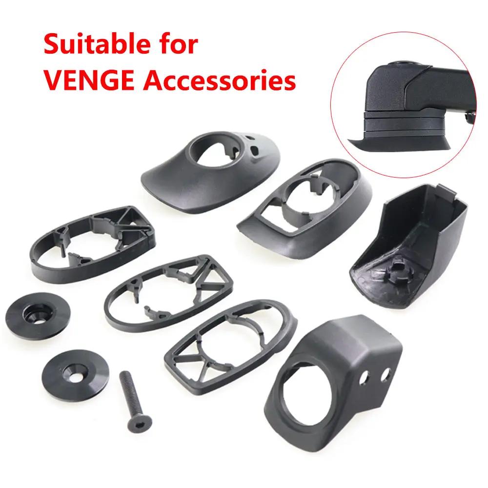 KOCEVLO Suitable for VENGE Stem Plastic Washer Cover Mounting Spacers Bicycle  Road Bike Handlebars SL7 Stem Accessories