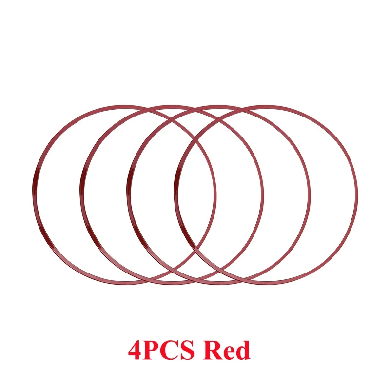 4PCS Red