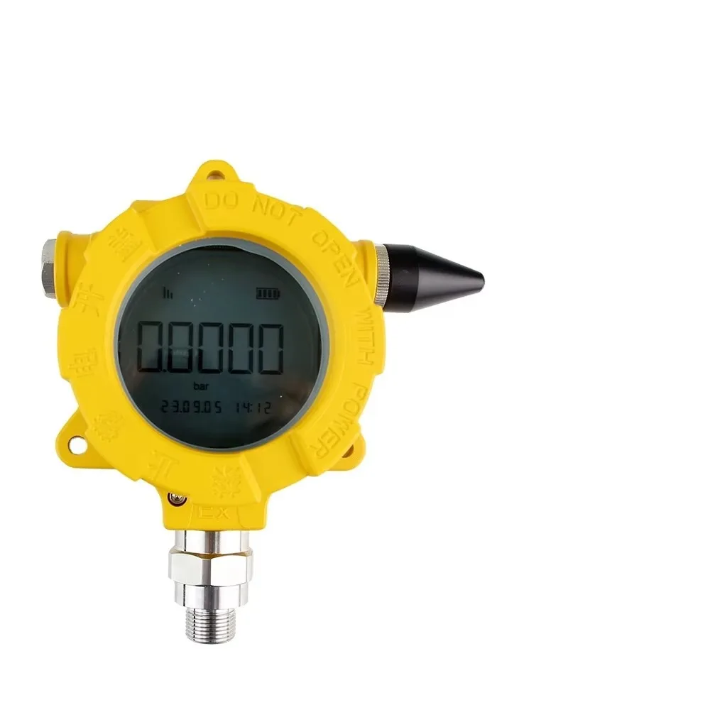 4G SIM Card Wireless Pressure Sensor Oil Well Pipeline Remote Monitoring Smart Industrial IoT System