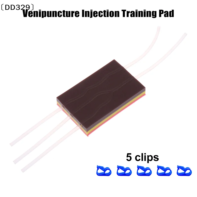 

Y-shaped IV Training Pad Injection Practice Pad Blood Recovery Kit Nurse Blood Collection Puncture Training Pad Model〔DD329〕