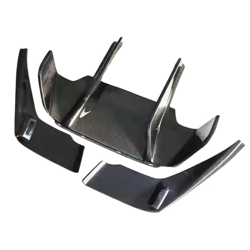 

Комплект из 3-х частей заднего бампера для модернизированной BMW 6 серии M6 F06 F12 F13: идеальный обвес с новой карбоновой задней накладкой