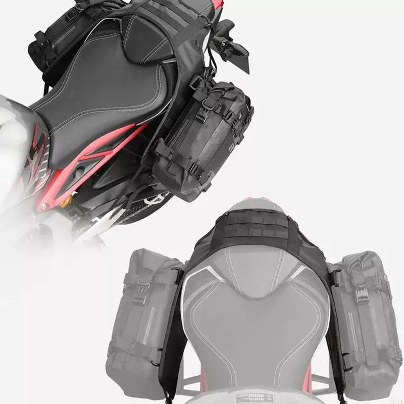 M76E Motorcycle Mounting Base with Oxford Webbing for Daily Ride Carry