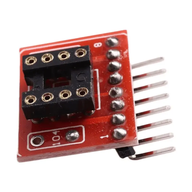 A93PHOT! OP AMP Compatible Dual-Row DIP8 Socket Converter Single-Row ZIP SIP8 Package For NJM4558L NJM5532 4565 2114L HIFI Audio