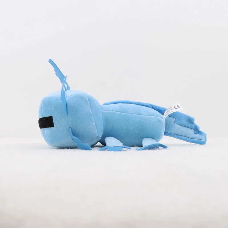 25 cm carino stand axolotl peluche animale rosa axolotl peluche cuscino bambola regalo di compleanno per bambini decorazione della casa