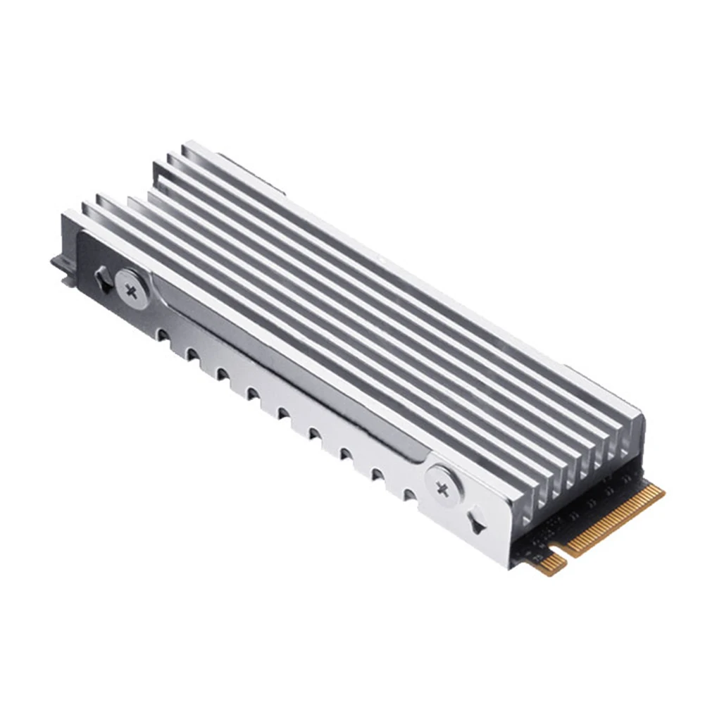 FinalCool M2 2280 SSD 방열판 쿨러 M.2 SSD NVMe 방열판 데스크탑 PC PS5용 열 패드가 있는 알루미늄 합금 라디에이터