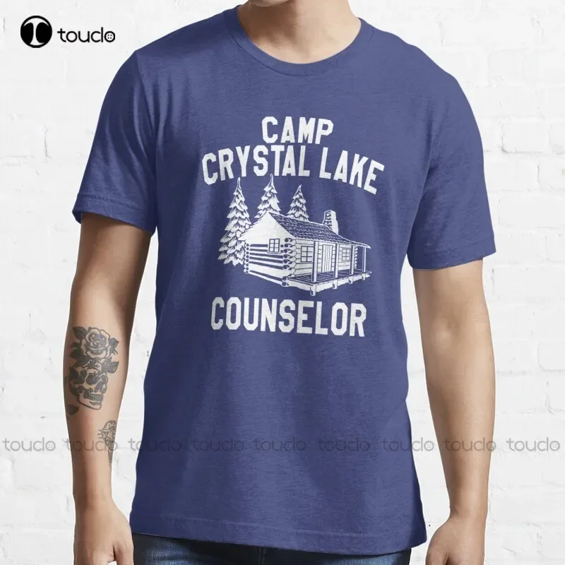 New Camp Crystal Lake Counselor  T-Shirt Cotton Tee Shirt Unisex white t shirt women