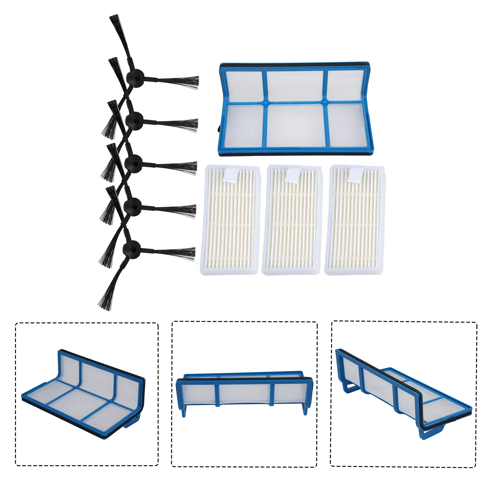 

MD18600 Vacuum Cleaner Parts Parts Replace Replacement For Kit MD18501，MD16192 Side Vacuum Accessories Brush