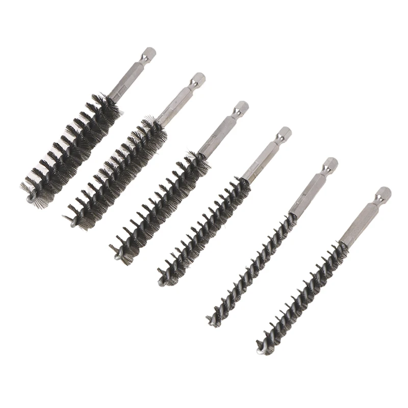 1PC Drill Bore Cleaning Brush 1/4 \