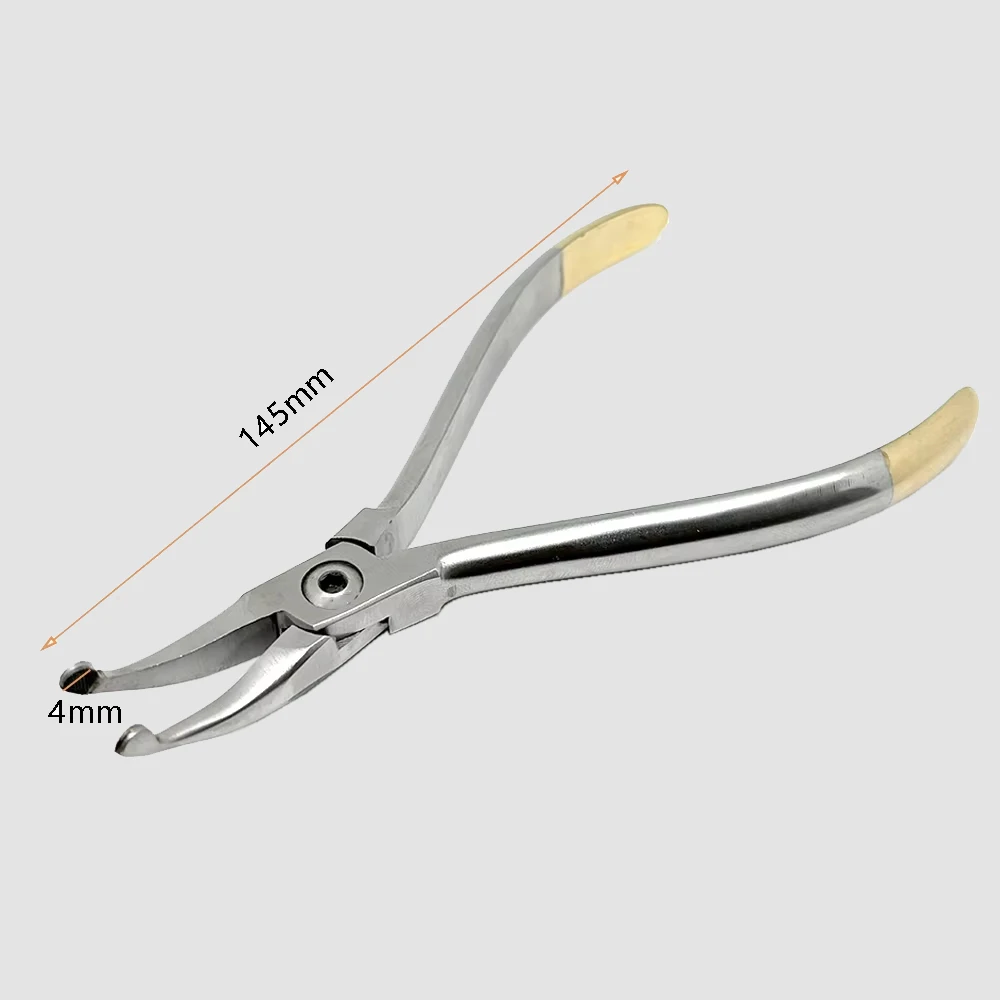 

Professional Dental Howe Forceps Stainless Steel Curved Tip Tool for Tooth Removal and General Dental Procedures