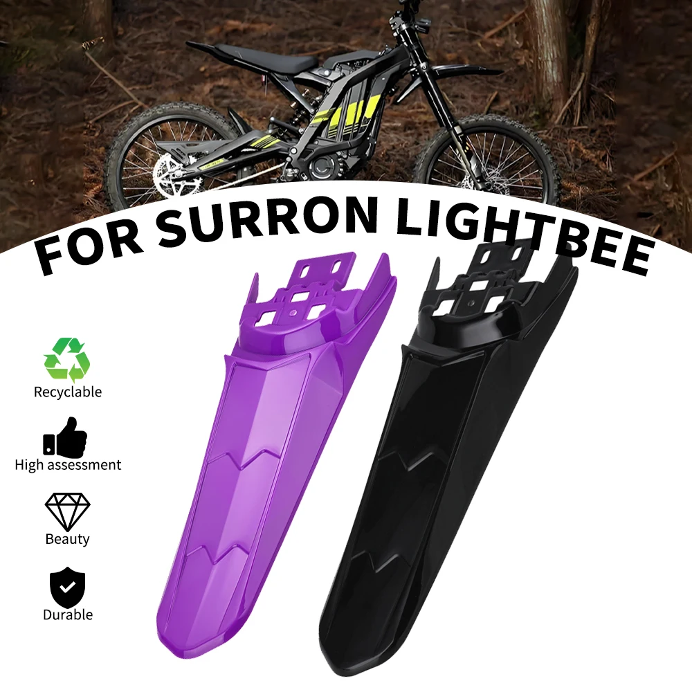 AliExpress NONE For Surron Light Bee X S Rear Fender Mudguard Lengthening Longer Tail Protector Motorcycles Parts Plastic Electric Dirt Bike