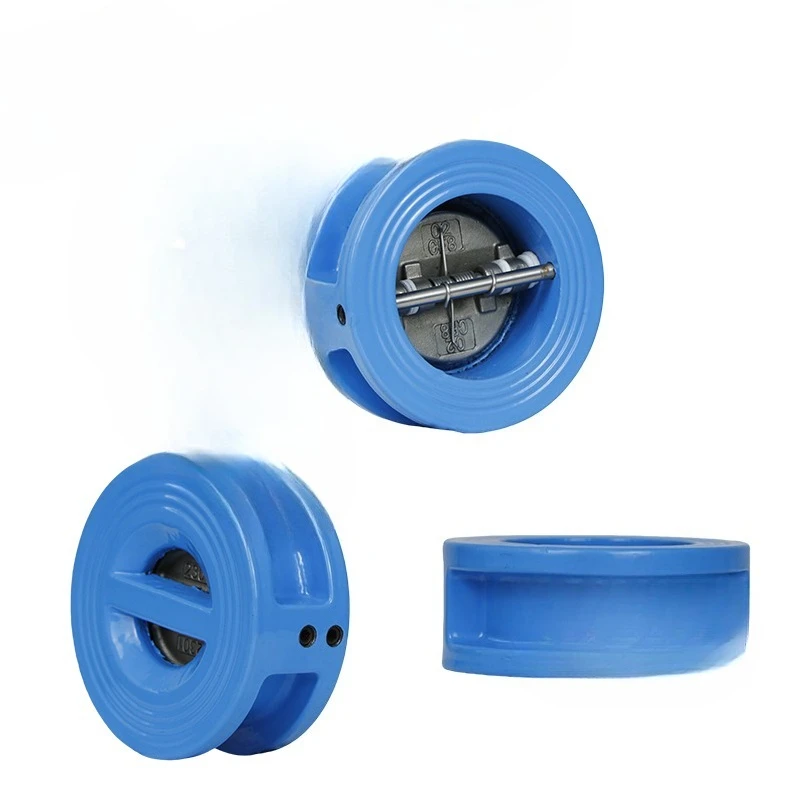 DN15-DN600 مصنع توريد رقاقة تحقق صمام فحص لوحة مزدوجة