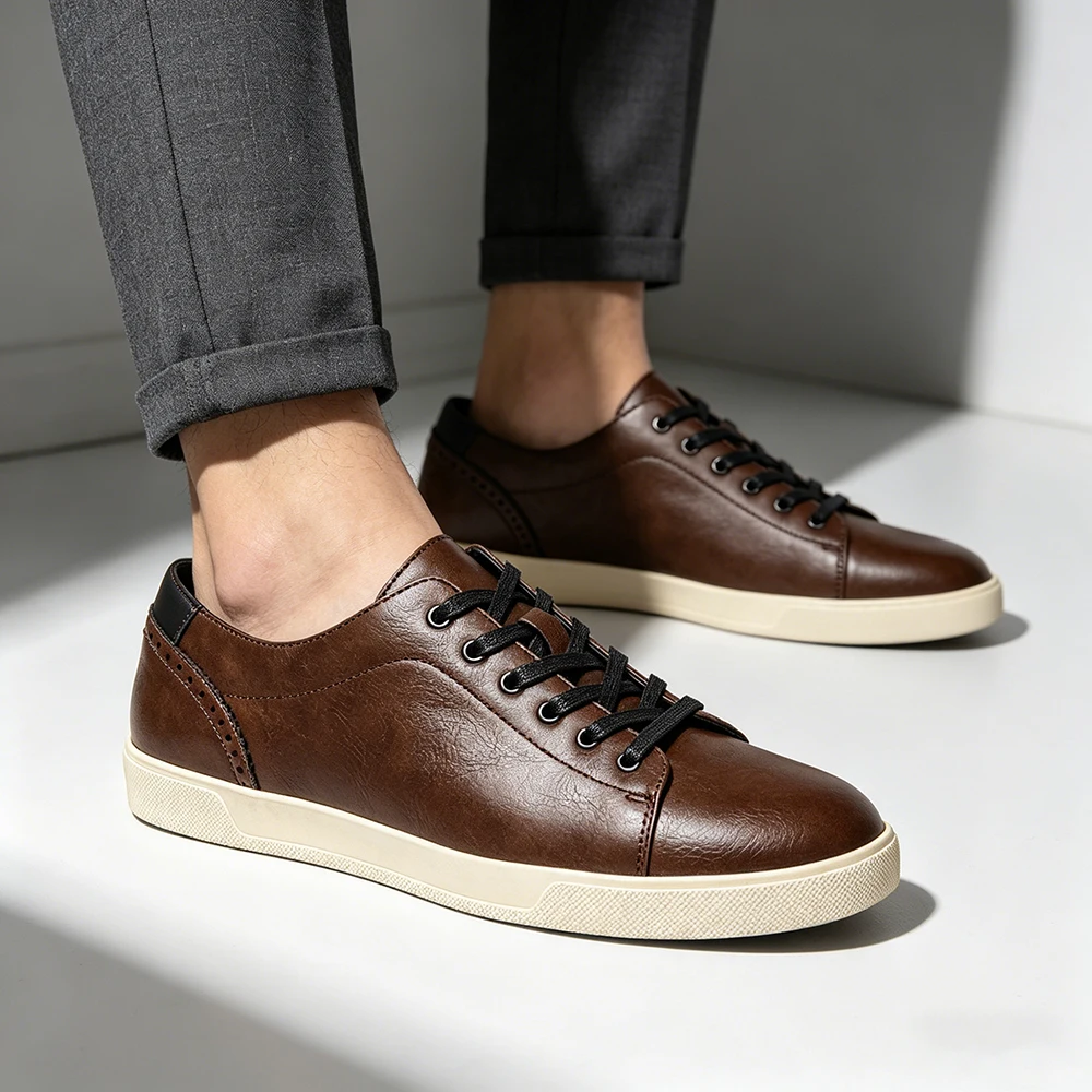

Men'S Shoes Lightweight Casual Fashion Breathable Sneakers Male