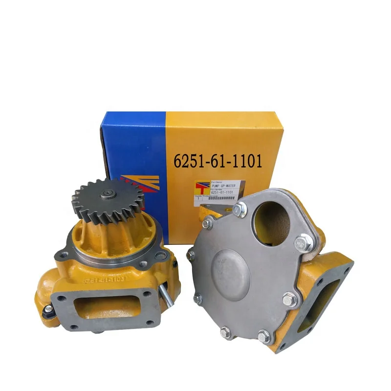 

Diesel engine parts water pump 6251-61-1101 6154-61-1100 SE145BK SE145J for PC400-8 PC400-7 PERKI4000