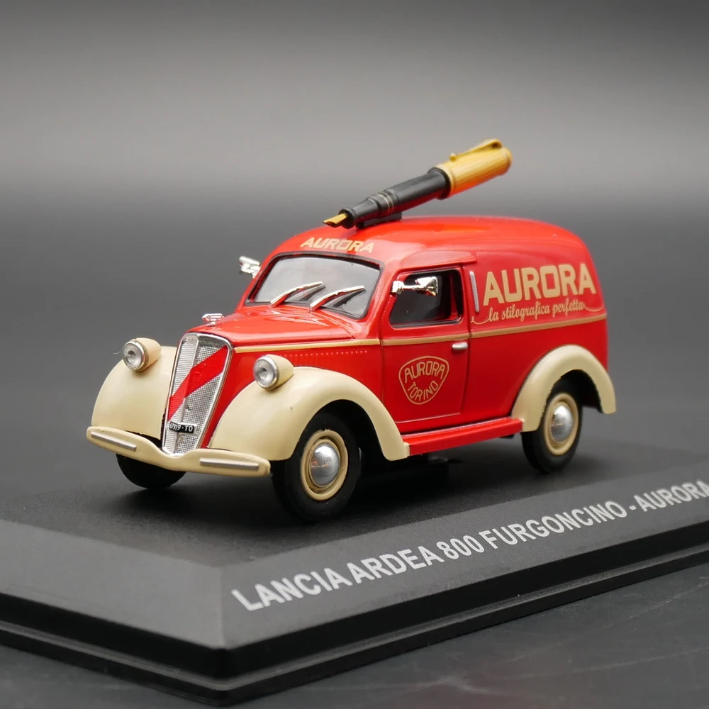 Ixo 1:43 Lancia Ardea 800 Furgoncino Aurora 1947 Diecast Car Model Metal Toy Vehicle