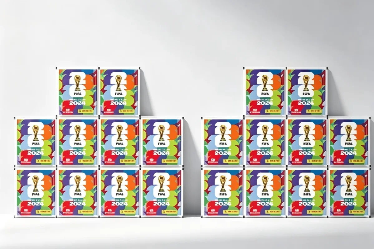 Panini FIFA World Cup 2026 Official Sticker Box, Sealed Hobby Box Collectible Soccer Stickers for Album Collection, Football Fan