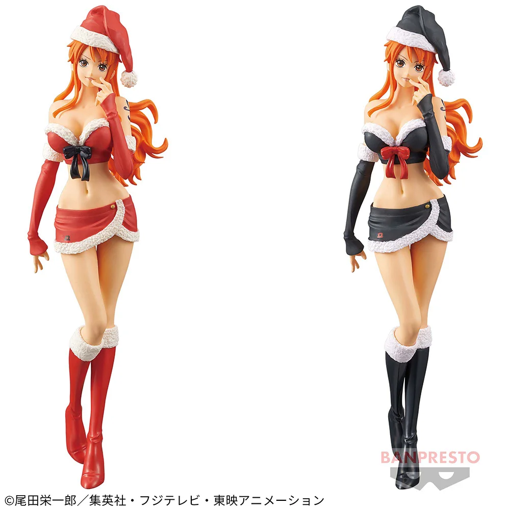 

BANDAI Banpresto One Piece GLITTER-GLAMOURS-NAMI CHRISTMAS STYLE Figure Model Anime Genuine Boxed Toy