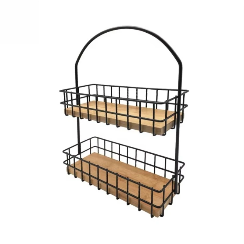

2-Layer vertical perfume rack organizer