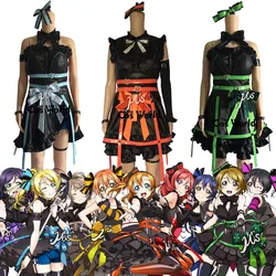 Love Live SIF 3 Arcade Game 9 Characters Kousaka Honoka Minami Kotori Sonoda Umi Ayase Eli Tojo Nozomi Anime Cosplay Costumes