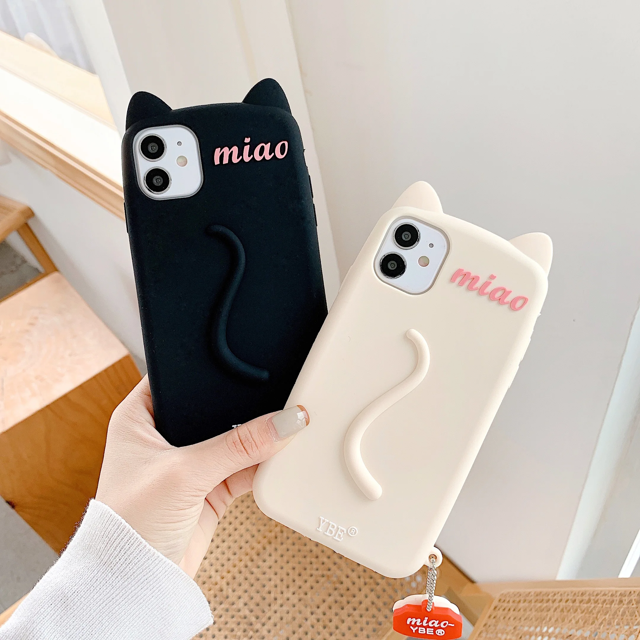 3D Cute Creative Durian Shape Popsicle, Ice Cream, Soft Silicone Phone Case Back Cover, iPhone 11,12, 13, 14, 15 ProMax, Durable