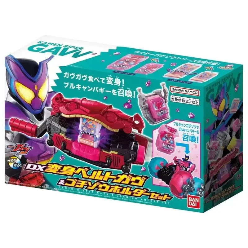 Bandai Genuine DX KAMEN RIDER GAVV Anime HENSHIN BELT GAVV Toys for Boys Girls Kids Christmas Gift Collectible Model Ornaments