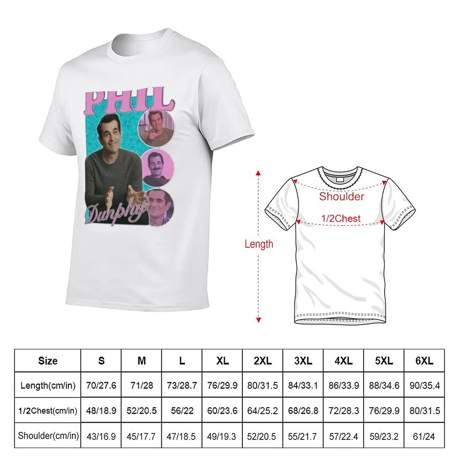 Copy of 10 Seconds The Pain Begins. 15 Se10mb Vintage Phil Dunphy Homage Bootleg, Phil Dunphy T-Shirt