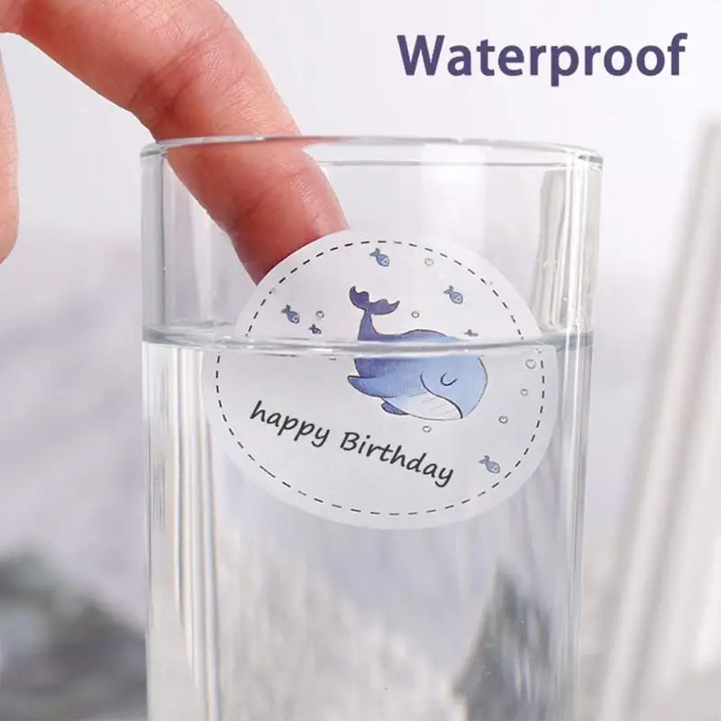 C90C 100 Sheets A 4 Printable Sticker Paper Waterproof Decals Clear Copy Paper Suitable for Inkjet and Lasers Printers