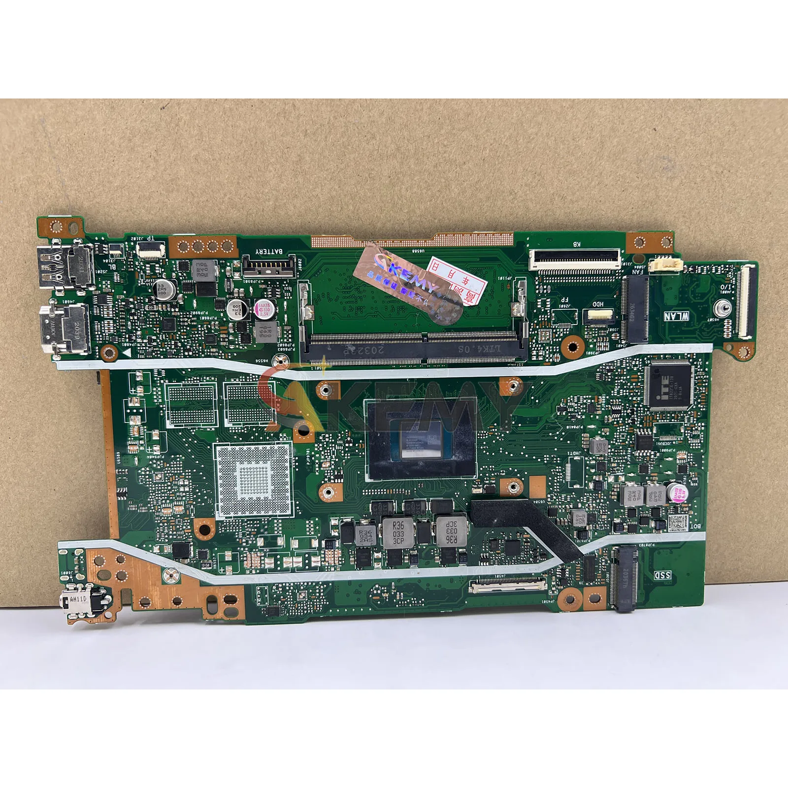 X409DA Laptop Moederbord Voor ASUS X409DL Y4200D M409D X409D FL8700DA X409DJ M509D X409DAP D509D D409D Moederbord W/R3 R5 R7 CPU