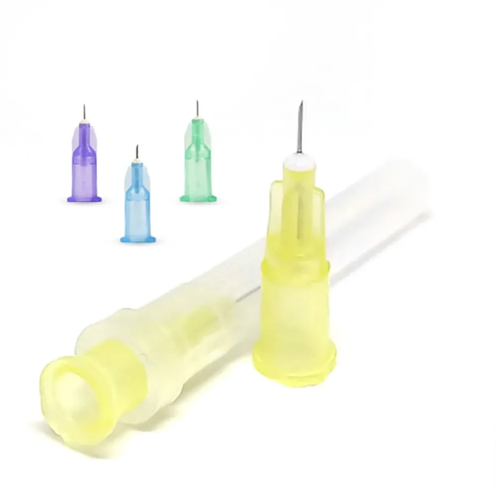 32G 34G  Meso Disposable Painless Small Needle Irrigator For Superfine Beauty Needle Eyelid Tool Parts