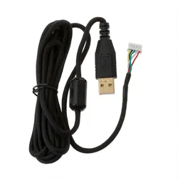 Replacement Repair Nylon Braided USB Cable Extension Cord For Glorious Model O D Mouse Headphones