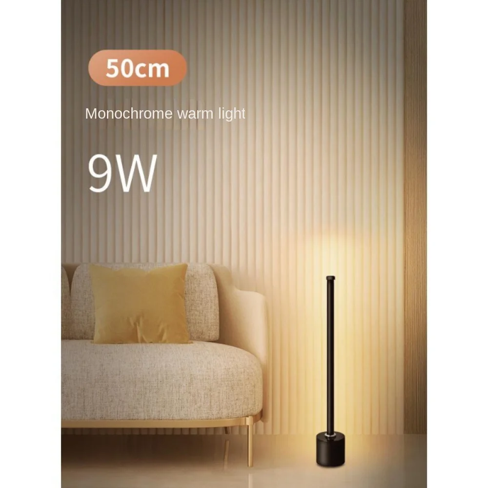 Imagem -04 - Led Controle Remoto Atmosfera Floor Light Soft Night Lamp pé Longo Pólo Dormir Chão Quarto Iluminação do Quarto