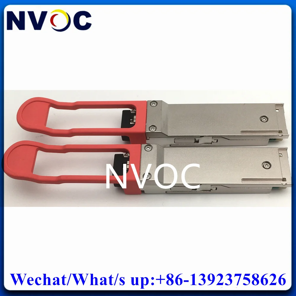 4 Stück 40 Gbit/s QSFP 40 km ER4 Duplex LC SMF 1270–1330 nm Glasfasermodul QSFP-40G-ER4 kompatibel 40GBASE-ER4 40 km LC DOM Transceiver