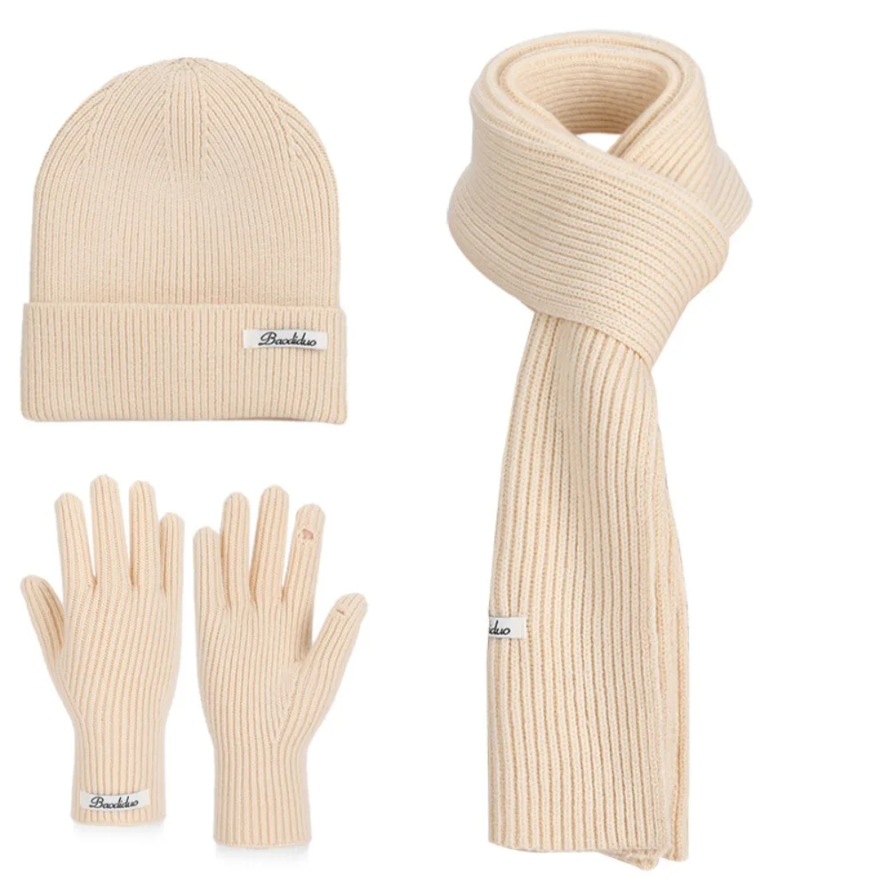 neck-warmer-solid-color-hat-scarf-gloves-set-warm-thicken-thermal-knit-cap-touch-screen-thickened-winter-beanie-hat-women-men