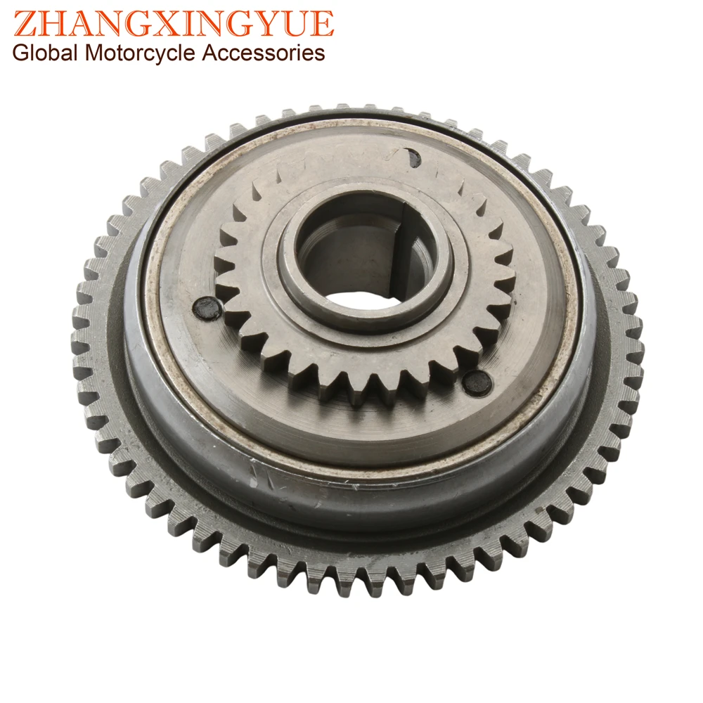 Scooter The Starter Clutch And Gear For SYM Symphony JET4 GR125 SR125 VS125 VS150 Combiz FIDDLE-III Shark 125cc 2812A-H6T-900